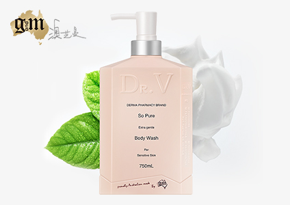 澳博士天然温和沐浴露