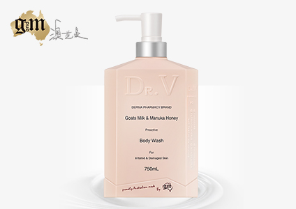 澳博士羊奶蜂蜜沐浴露
