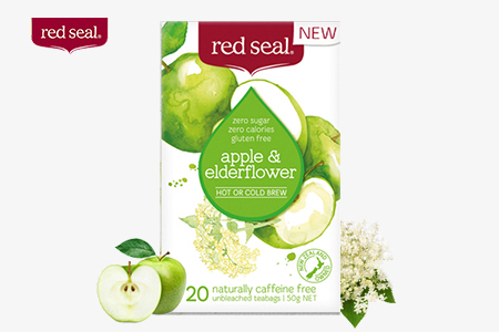 苹果接骨木花茶